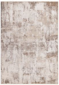 Asiatic Seville Ribera 01 Natural Fluid Abstract Polyester Rug