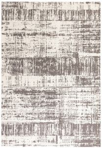Beau White Abstract Rug By Asiatic