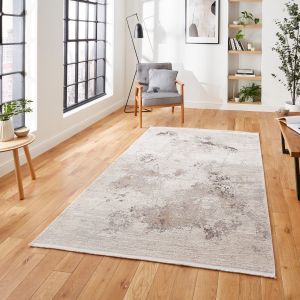 Think Rugs Bellagio 2790 Beige Abstract Rug