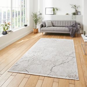 Think Rugs Bellagio 9141 Beige Abstract Rug