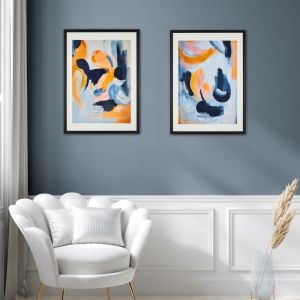 Lucy Donovan Art The Boe Duo Print Abstract Frame Collection