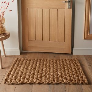 Didsbury Beige Braided Doormats By Esselle