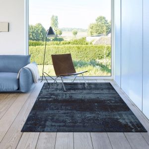 Galleria 063 0378 5131 Blue Abstract Rug By Mastercraft 