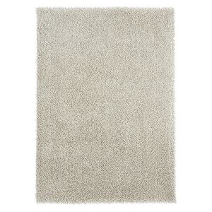 Gravel Mix Shaggy Rugs by Brink & Campman 68209 White Grey