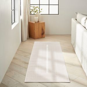 Irradiant IRR02 Ivory Abstract Runner By Calvin Klein