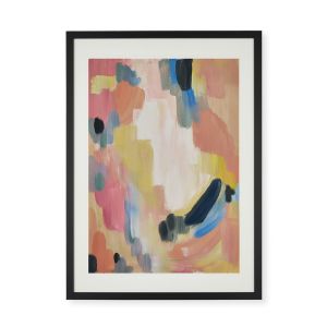 Lucy Donovan Art The Willow Print Abstract Black Frame