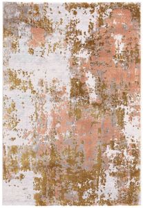Moda 47127/GC700 Pink Abstract Rug by Mastercraft