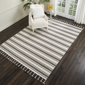 Rio Vista rugs DST01 in Ivory and Grey