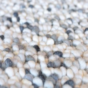Pebble Shaggy Rugs in Cool Grey 129804 By Brink and Campman