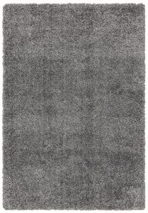 Ritchie Soft Plain Shaggy Rugs in Grey