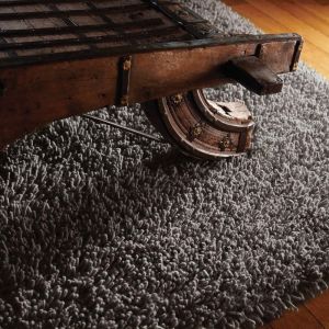 Imperial Shaggy Wool Rugs in Fossil 