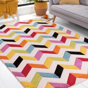 Ultimate Rug Spectra Coral Multicoloured Rug