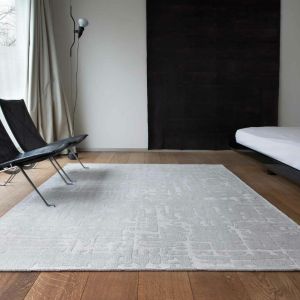 Louis De Poortere Abstract Structures Baobab Rugs 9198 in Tsingy Oyster