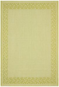 Terrazzo TRZ01 Green Bordered Rug By Concept Looms