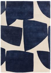 Asiatic Romy 03 Kite Blue Modern Abstract Hand Tufted PET Rug