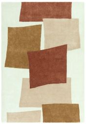 Asiatic Romy 13 Papercut Red Modern Abstract Hand Tufted PET Rug 