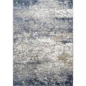 Canyon 52014 7777 Modern Abstract Rugs in Blue
