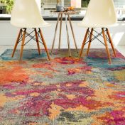 Colores Cloud Galactic Abstract Rugs in CO04 Multi