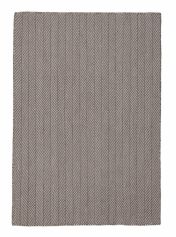 Cotswold Natural COTW01 Wool Herringbone Rugs in Grey