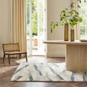 Diffinity Contemporary Wool Rugs 14001 Oyster by Harlequin