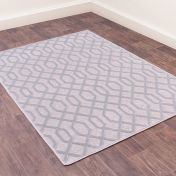 Dimensions Rugs 625 in Silver