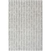 Dune 014-0002 2131 Carved Textured Grey Charcoal Shaggy Rug by Mastercraft