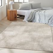Irradiant IRR01 Silver Abstract Rug By Calvin Klein