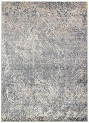 Luzon Abstract Rugs By Concept Loom LUZ803 in Blue Ivory