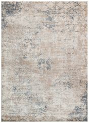 Luzon Abstract Rugs By Concept Loom LUZ804 in Ivory Taupe Beige