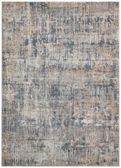 Luzon Abstract Rugs By Concept Loom LUZ806 in Blue Taupe