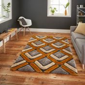 Noble House Rugs NH 8199 in Grey Yellow