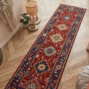 Nomad 4061 S Red Traditional Runner by Oriental Weavers