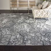 Divine Rugs DIV01 by Nourison in Charcoal