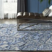 Divine Rugs DIV02 in Misty blue by Nourison