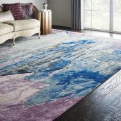 Prismatic Modern Abstract Rugs PRS11 Silver Grey by Nourison