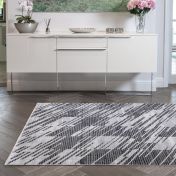 Onyx ONX10 Abstract Rugs in Grey