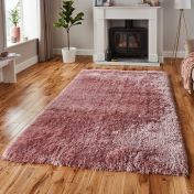 Polar PL95 Shaggy Rugs in Rose Pink