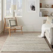 Plateau PAE01 Ivory Abstract Rug By Nourison