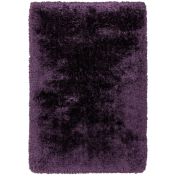 Plush Shaggy Rugs in Purple