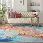 Prismatic Abstract Rugs PRS18 in Multicolour by Nourison