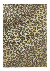 Quantum Leopard QU01 Rugs in Beige Brown