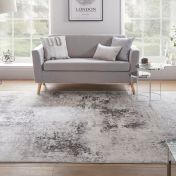 Concept Looms Rossa ROS03 Grey Abstract Rug