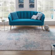 Concept Looms Rossa ROS03 Teal Abstract Rug