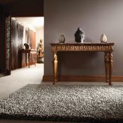 Maine Shaggy Wool Rugs in Dove Grey