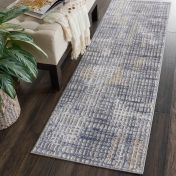 Urban Decor Runners URD06 by Nourison in Grey and Ivory